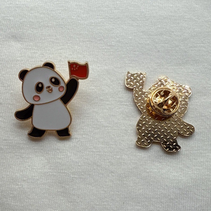 6pcs Cartoon China Panda Badge - Supply Event review and price