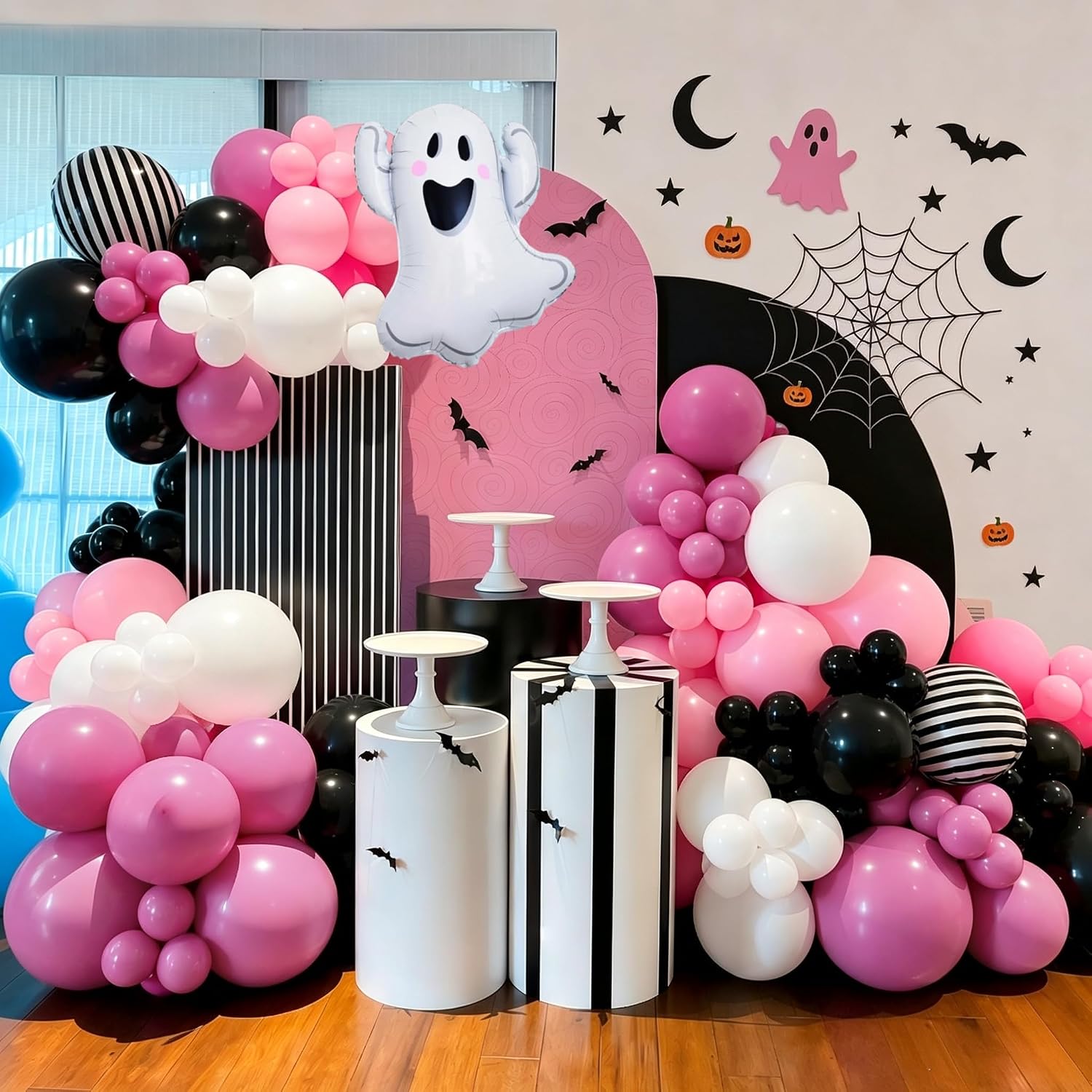 Cute Ghost Halloween Balloons  - Balloon Arch Kit review and price