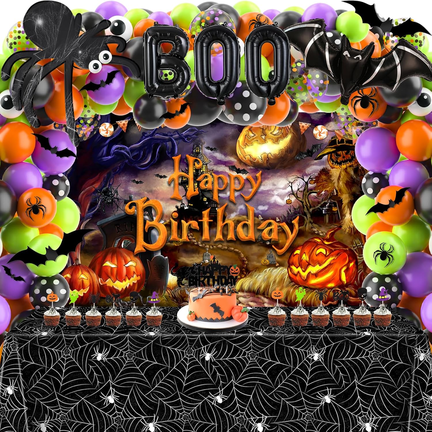 Halloween Party Decorations 10 - Balloon Arch Kit review and price