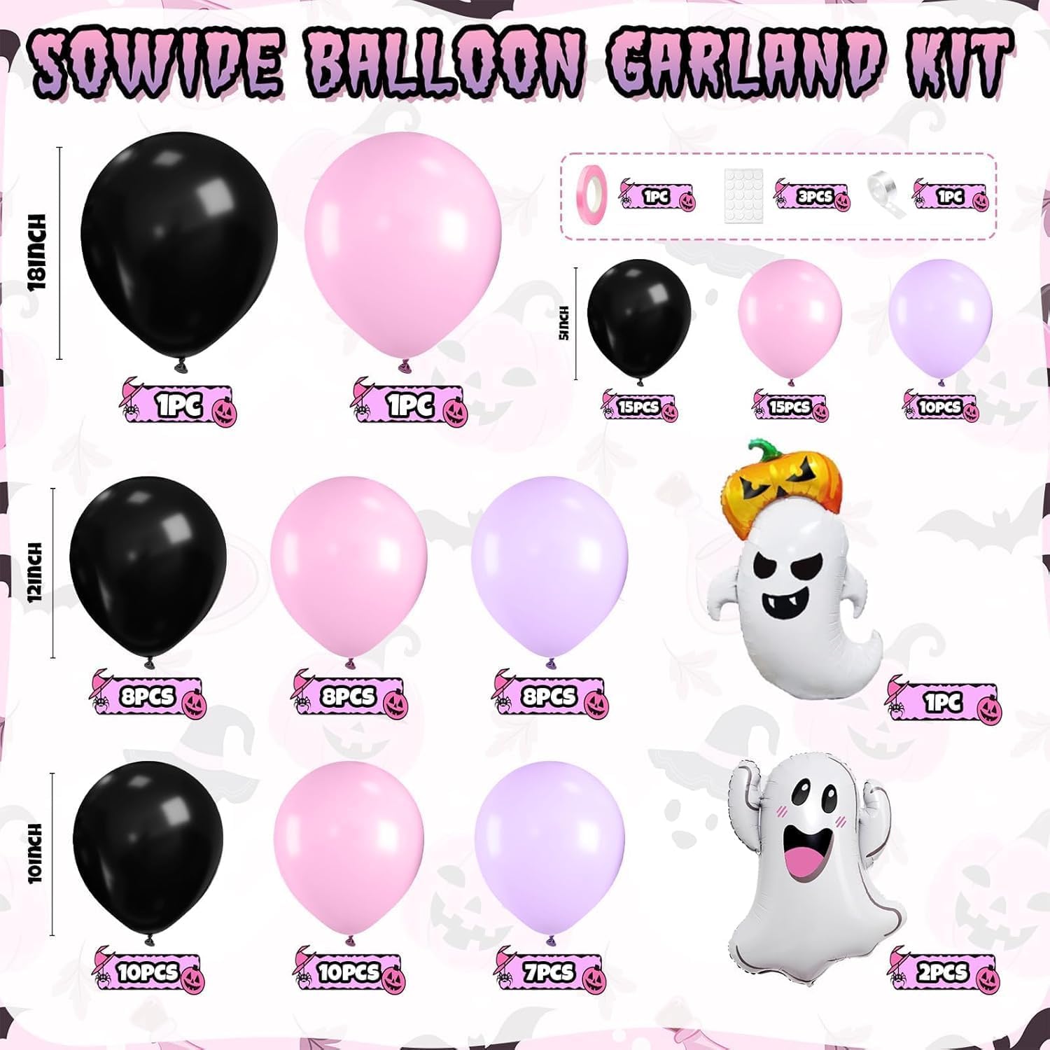 Halloween Balloon Arch Kit, Bl - Balloon Arch Kit review and price