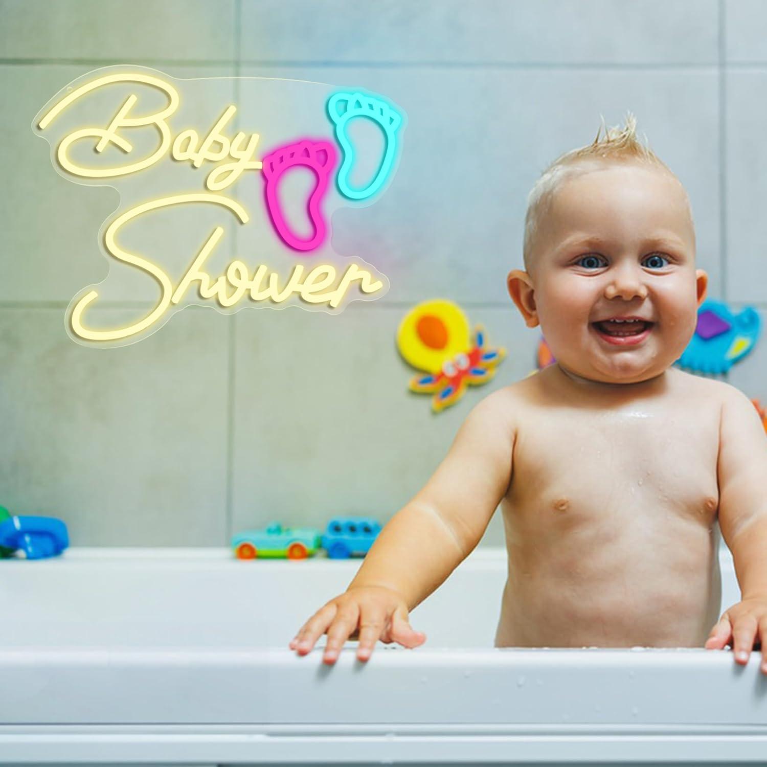Baby Shower Neon Sign Oh Baby  - Neon Sign Party review and price