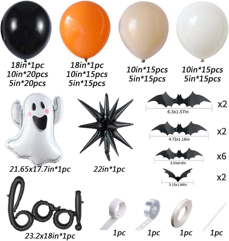 Halloween Little BOO Balloon G - Balloon Arch Kit review and price