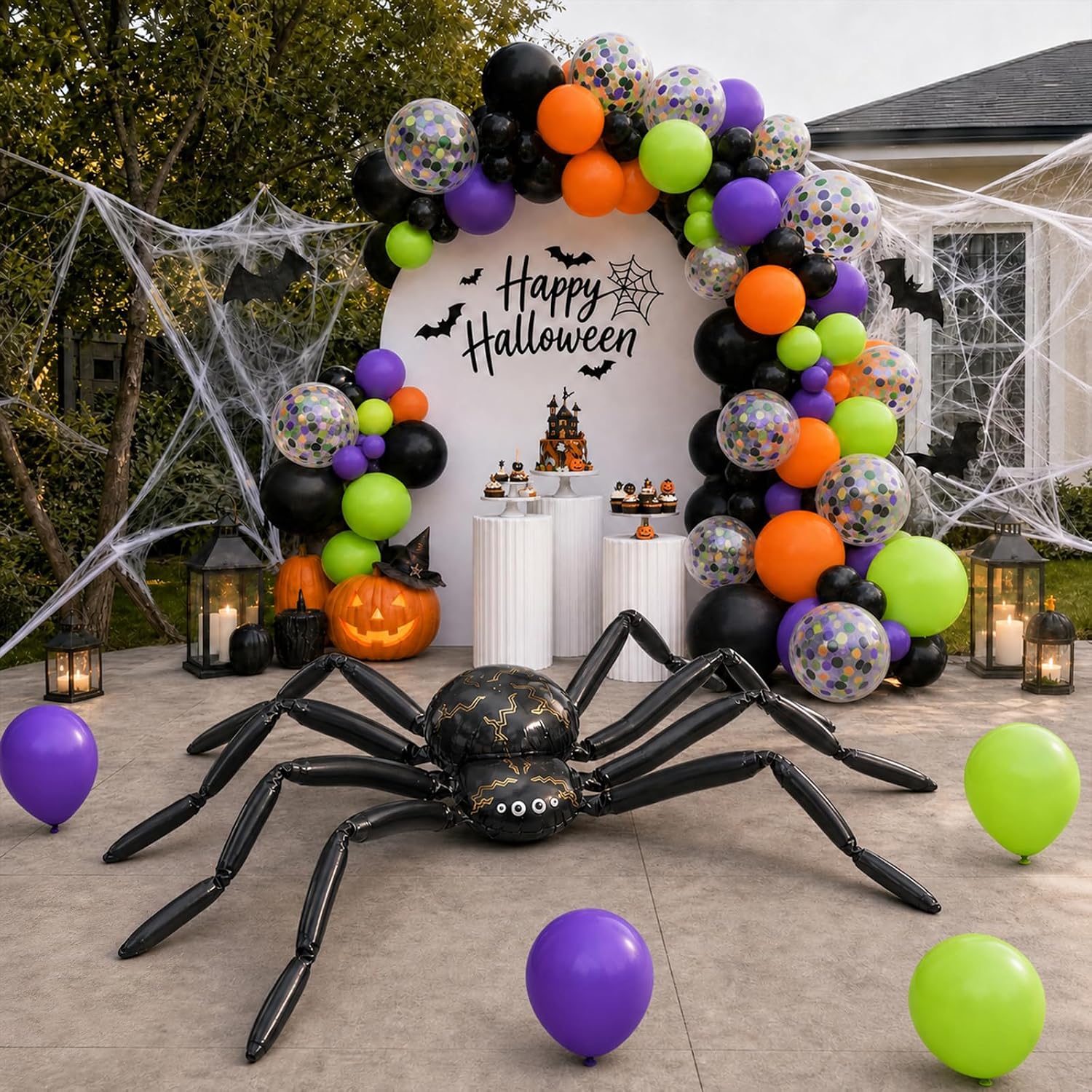 Halloween Balloon Arch Kit wit - Balloon Arch Kit review and price