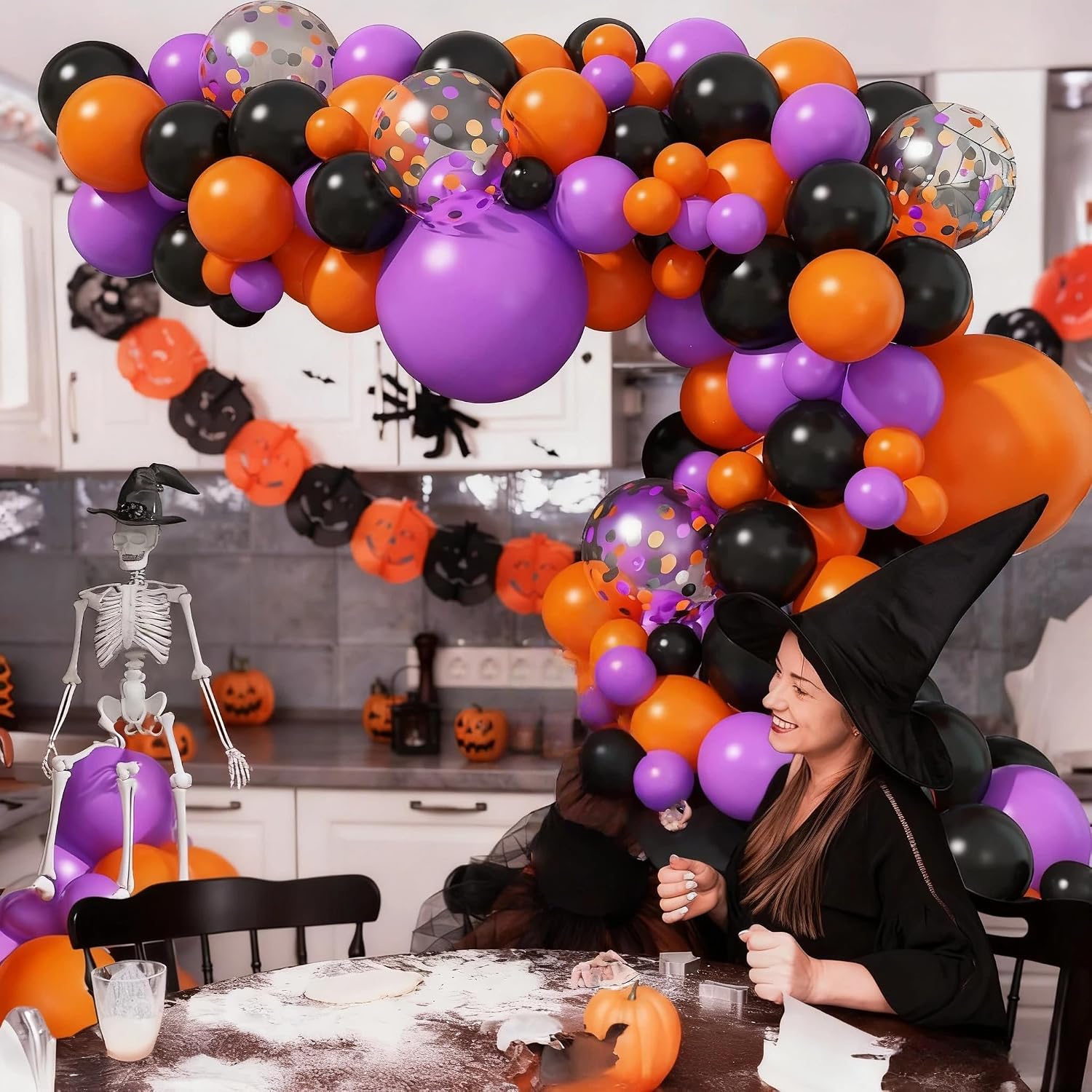 Jobkoo Halloween Balloon Arch  - Balloon Arch Kit review and price