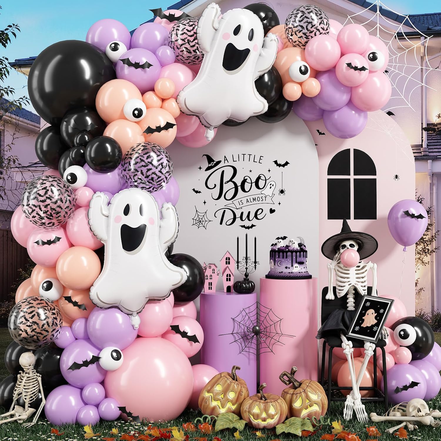 Halloween Balloons Garland Arc - Balloon Arch Kit review and price