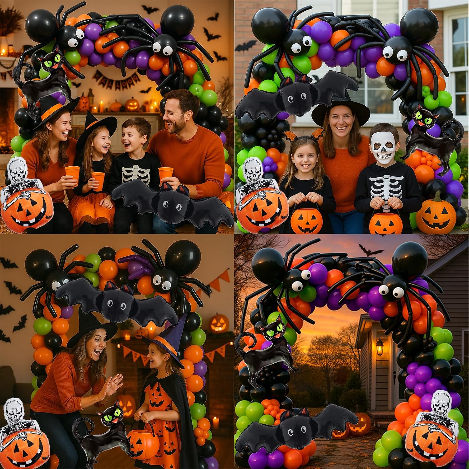 173pcs Halloween Balloon Garla - Balloon Arch Kit review and price
