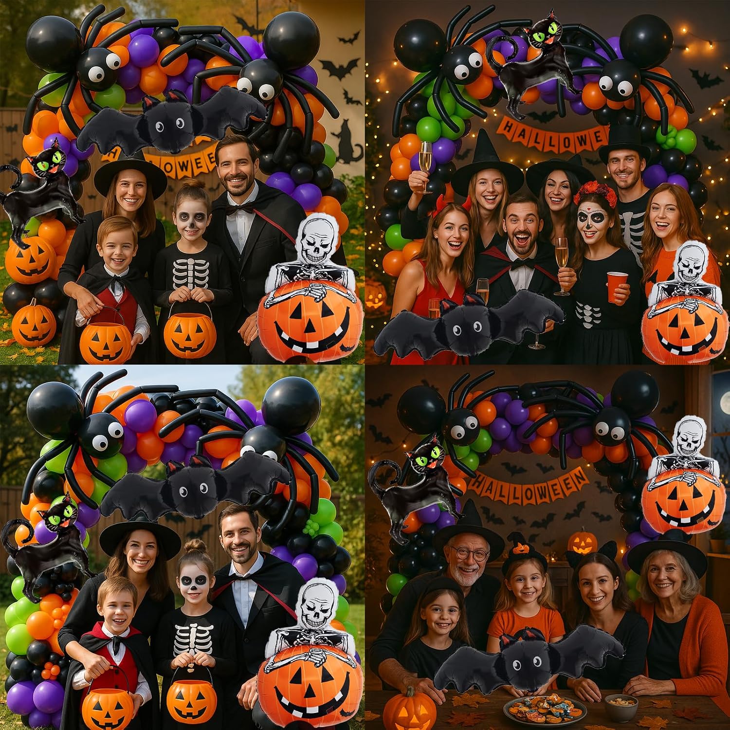 173pcs Halloween Balloon Garla - Balloon Arch Kit review and price