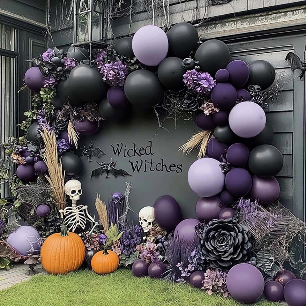 Black Purple Balloon Arch Kit  - Balloon Arch Kit review and price