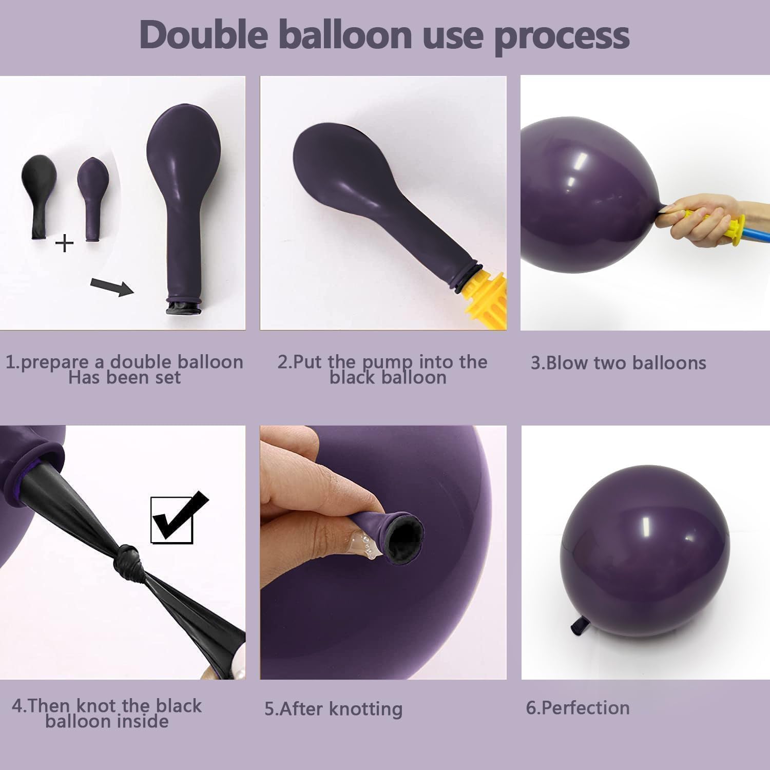 Black Purple Balloon Arch Kit  - Balloon Arch Kit review and price