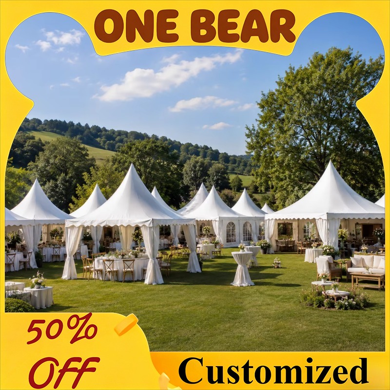 Customizable White Pagoda Tent - Event & Party Supply review and price